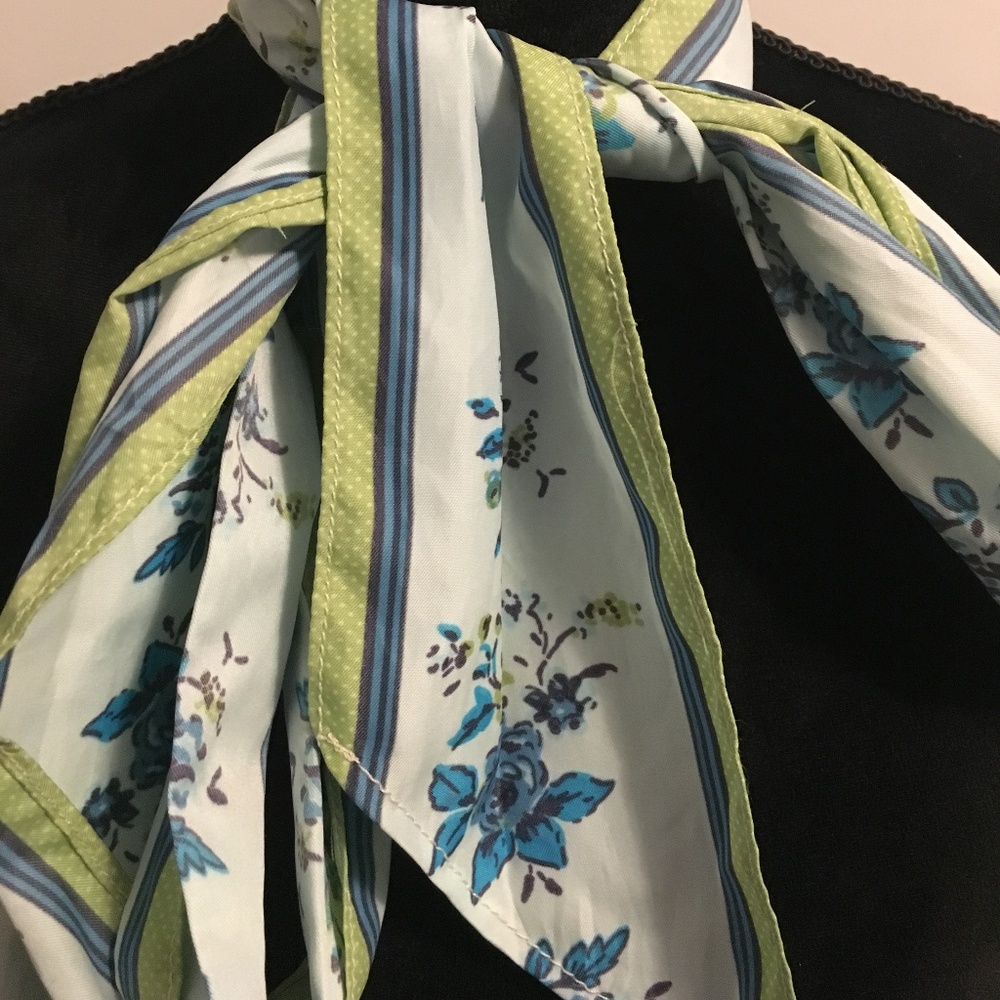 Vintage Floral Scarf